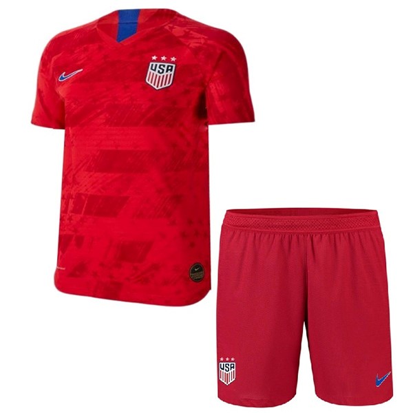 Maillot Football États-Unis Exterieur Enfant 2019 Rouge